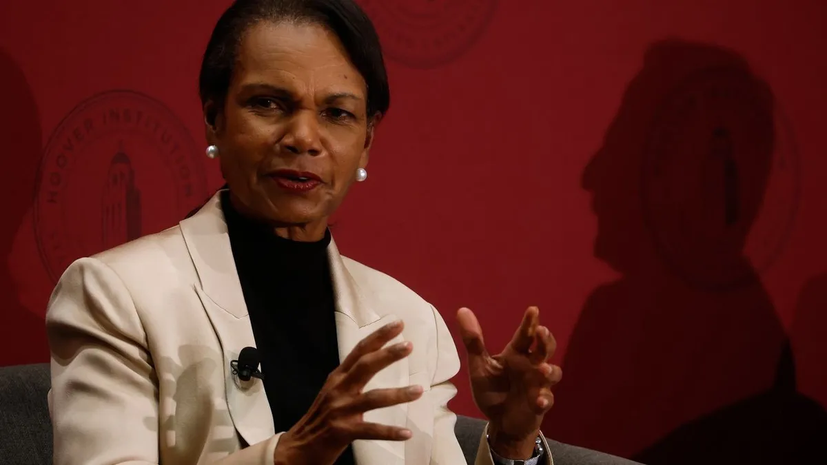 condoleezza rice — US news