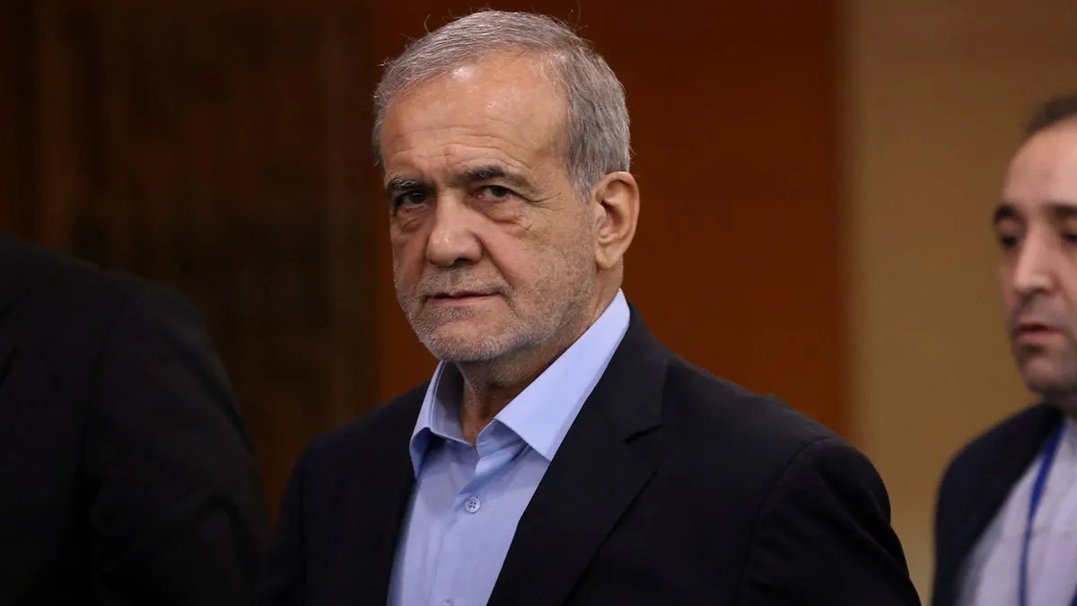 iranian president masoud pezeshkian — US news