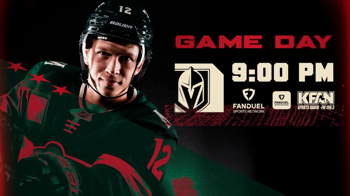 wild vs golden knights — US news
