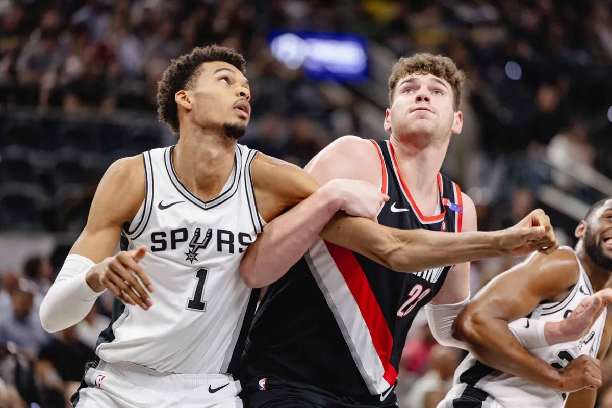 trail blazers vs spurs — US news