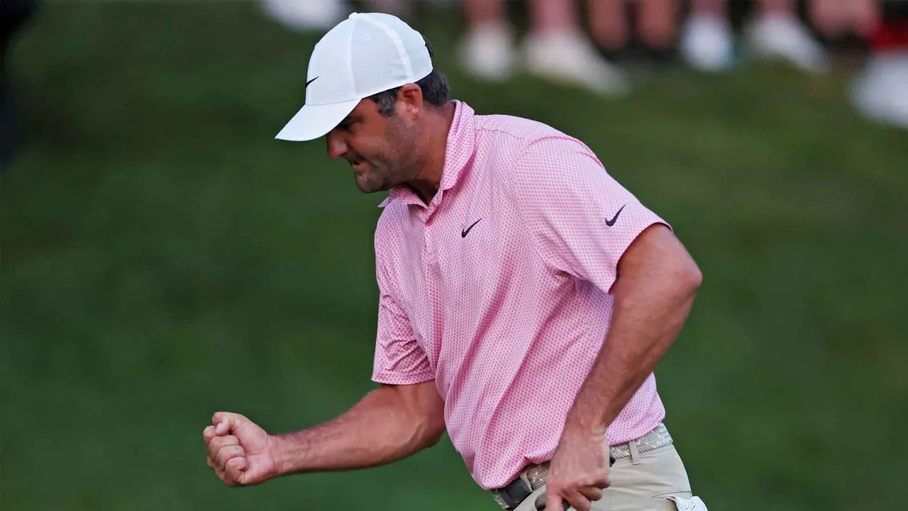 Scottie Scheffler's clutch par saves set up Monday Travelers playoff vs. Viktor Hovland