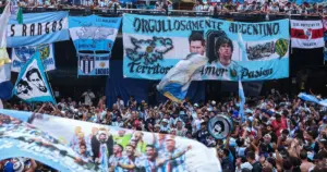 Argentina faces potential FIFA sanction over Falklands banner after England victory