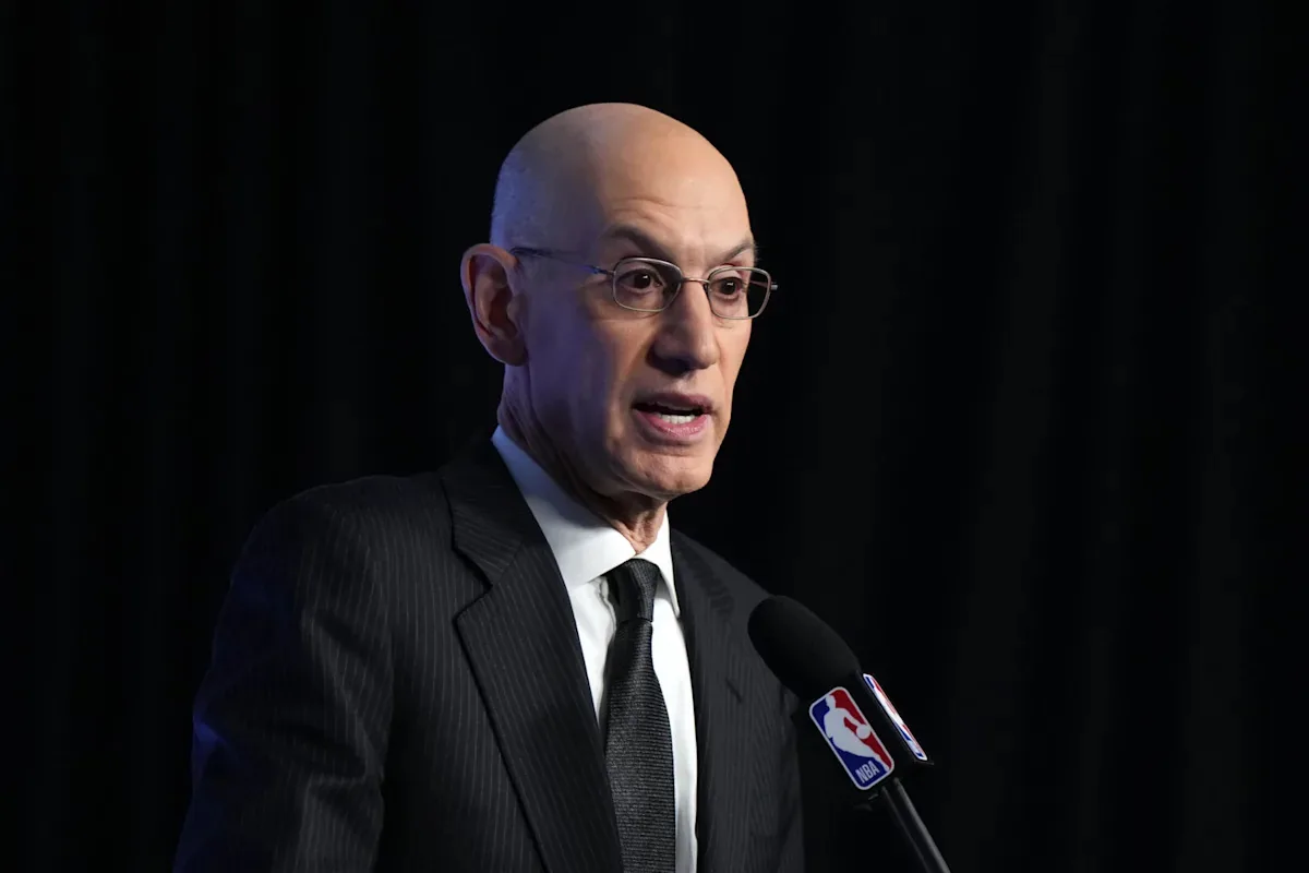 Adam Silver calls Caitlin Clark a ‘political football,’ sidesteps suspension report - The New York Times