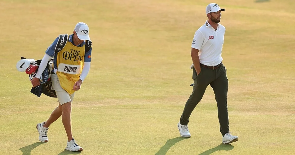 Burns (-10) holds Open lead; Fox, Kim in the hunt two shots back
