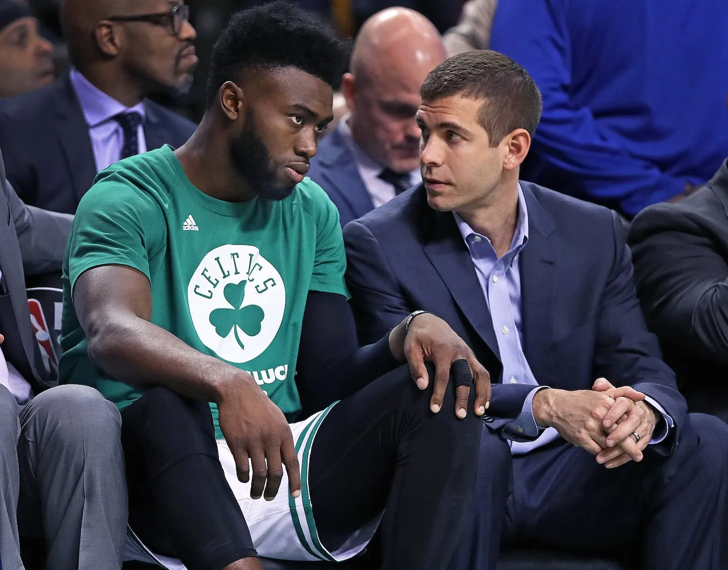 Jaylen Brown 'excited and disappointed' after trade to 76ers