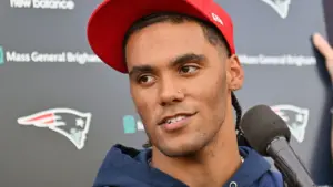 Foxborough: Christian Gonzalez participates fully in Patriots training camp amid contract talks
