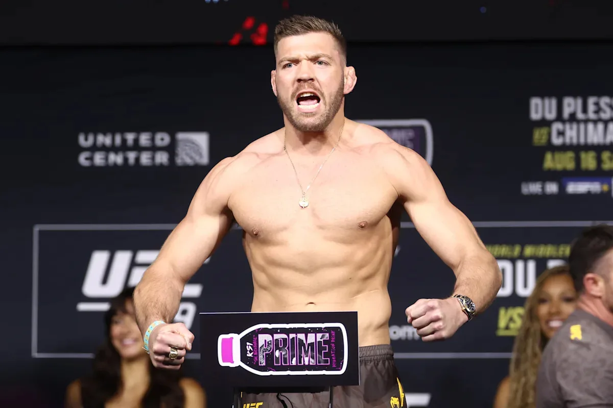 LIVE! Watch UFC Oklahoma Ceremonial Weigh Ins | Du Plessis Vs. Usman