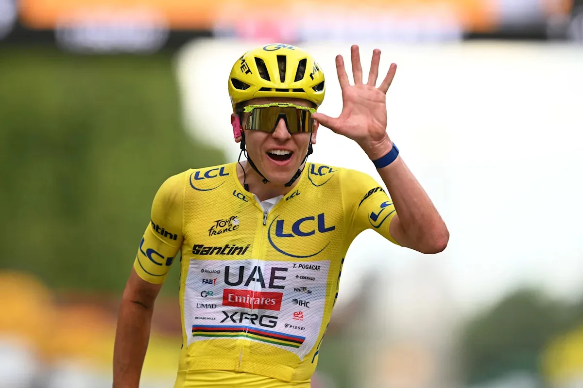 Tadej Pogacar wins record-equaling fifth Tour de France title