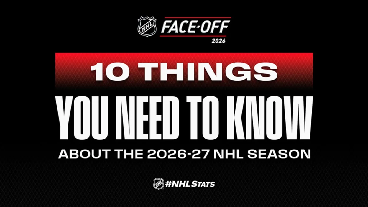 NHL stats pack 2026-27 regular season schedule