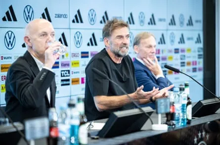 Jürgen Klopp at his unveiling press conference